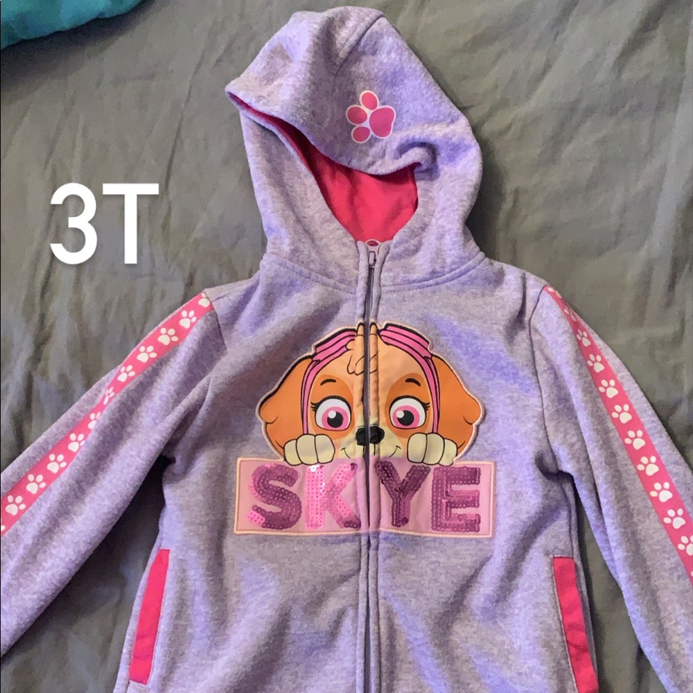 Zip up paw patrol